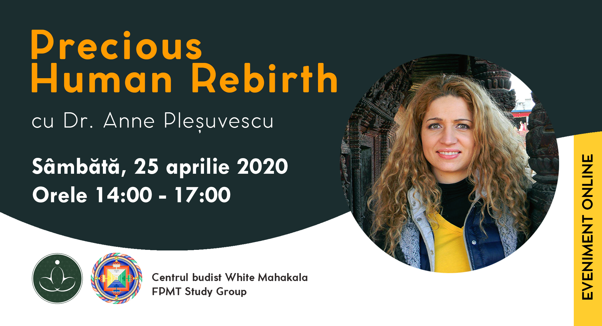 Online Event Despre pretioasa nastere umana cu Dr. Anne Plesuvescu