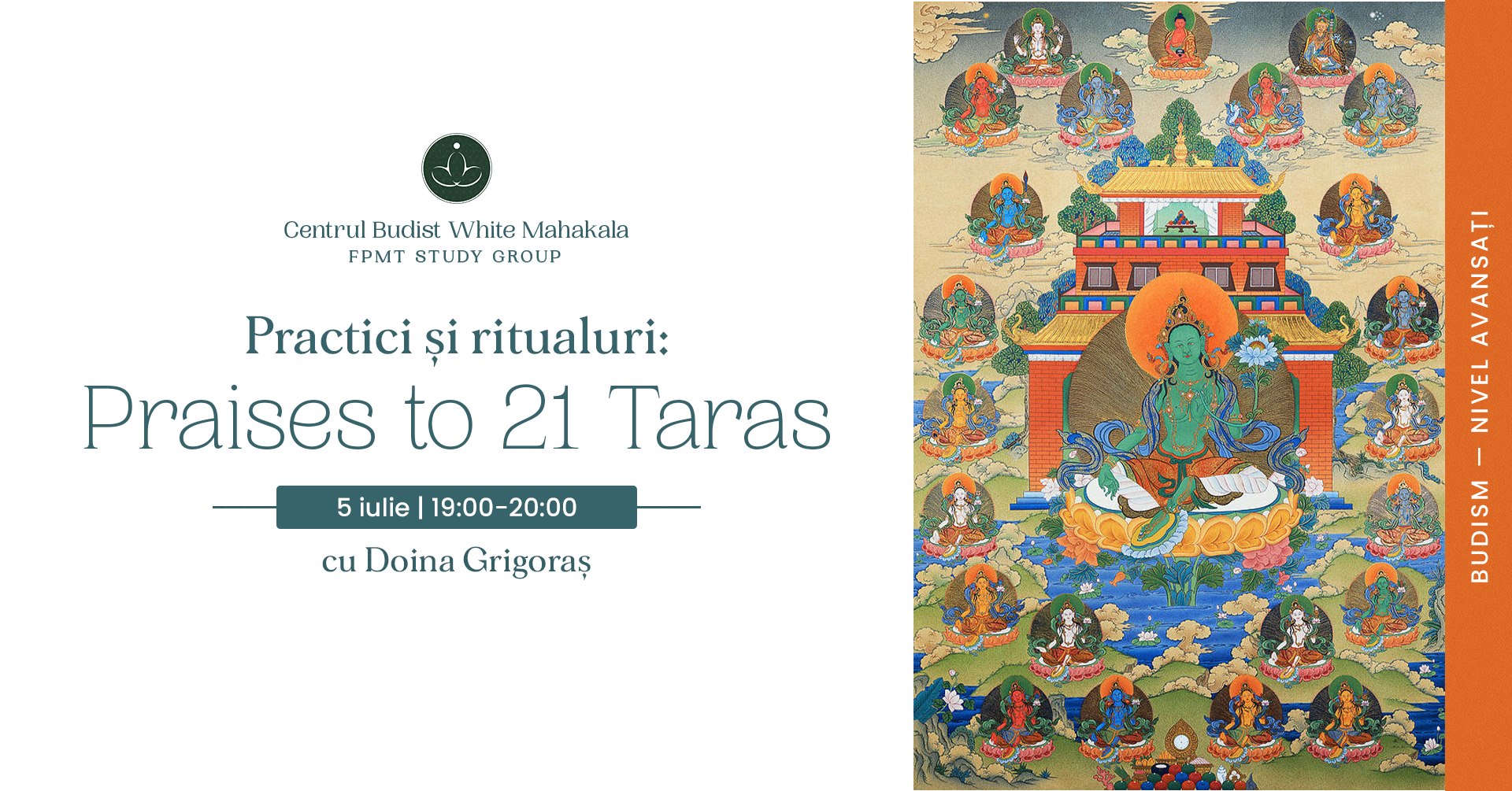 PRACTICI SI RITUALURI BUDISTE – Praises to 21 Taras