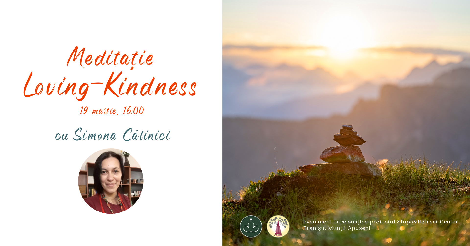Meditatie Loving-Kindness cu psih. Simona Calinici