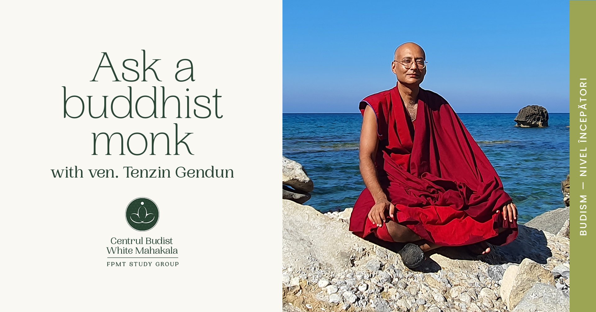 Ask a Buddhist monk – private talk with ven. Tenzin Gendun