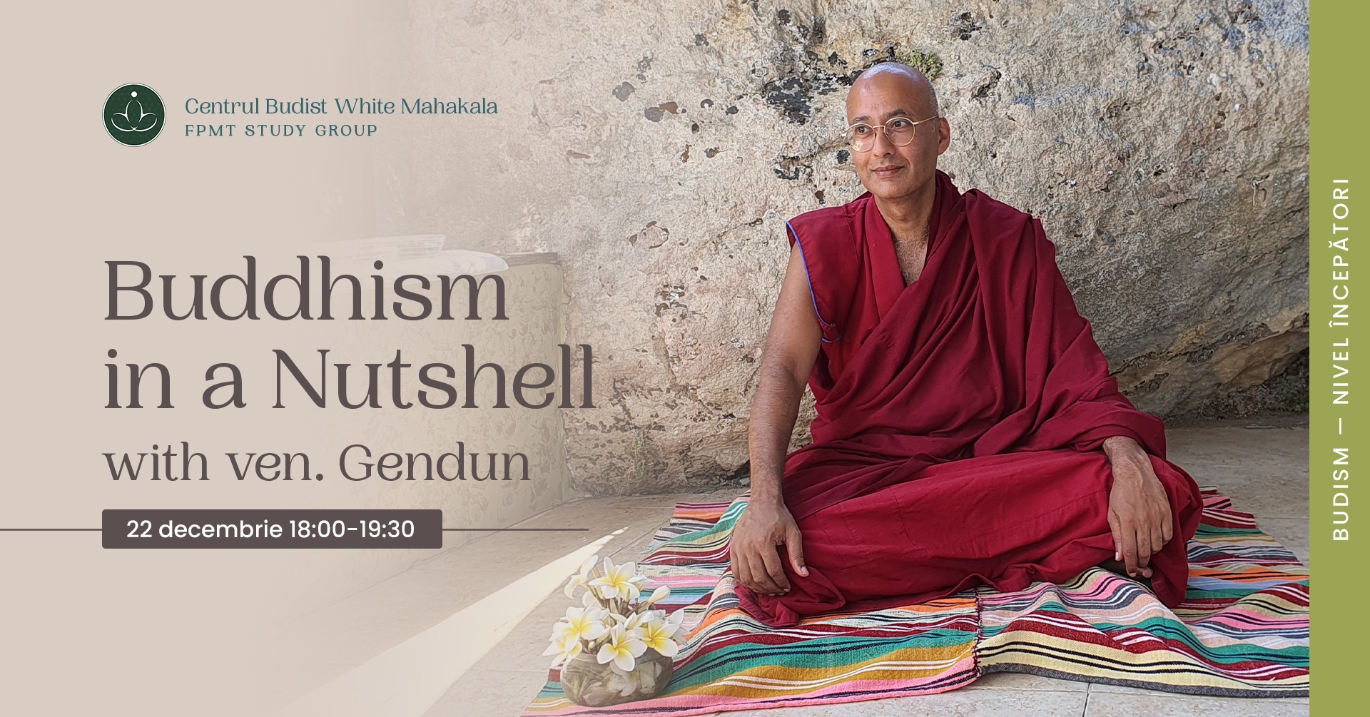 Buddhism in a Nutshell – The Buddha’s Path to Enlightenment (session 2)