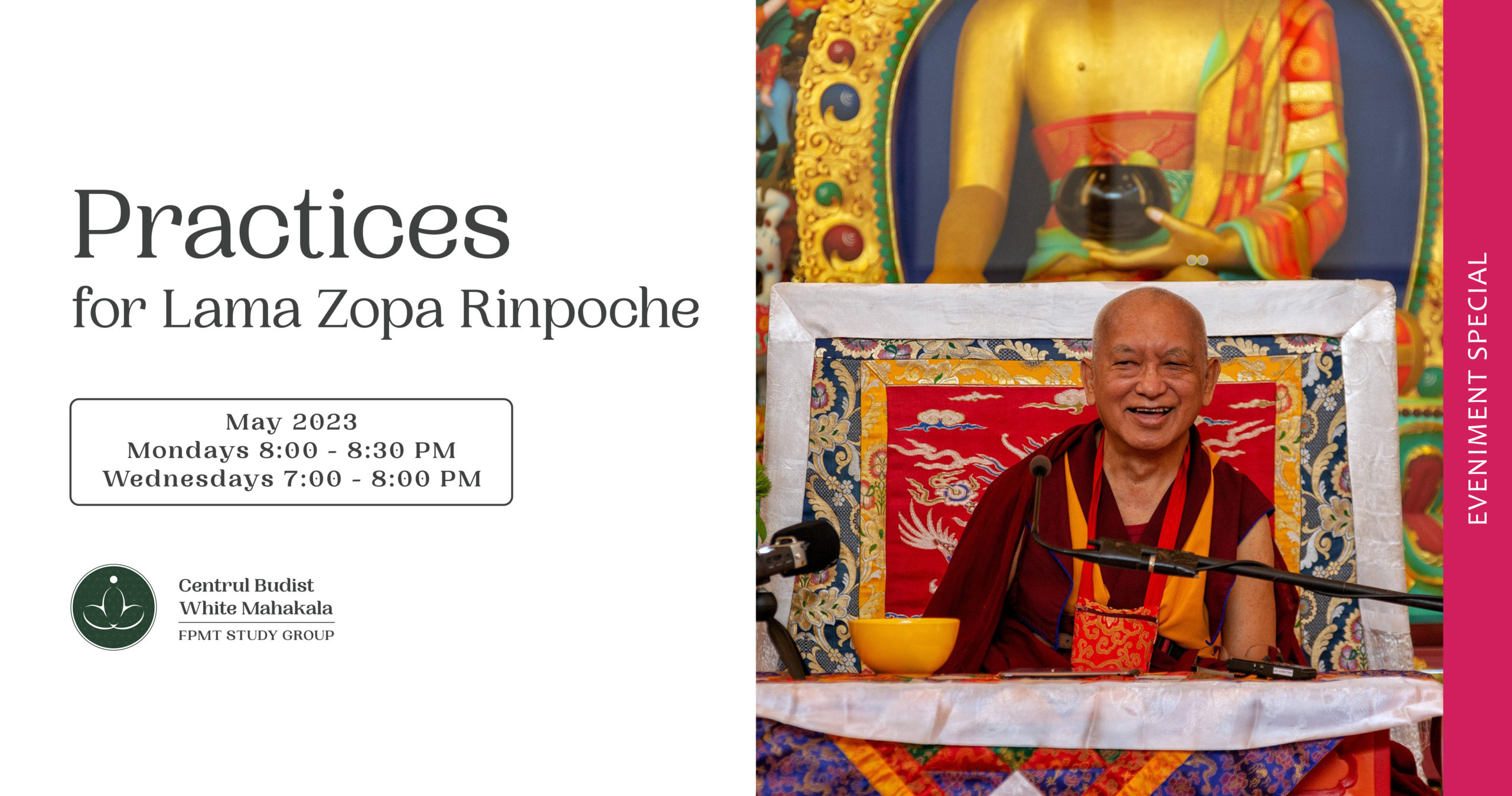 Practices for Lama Zopa Rinpoche