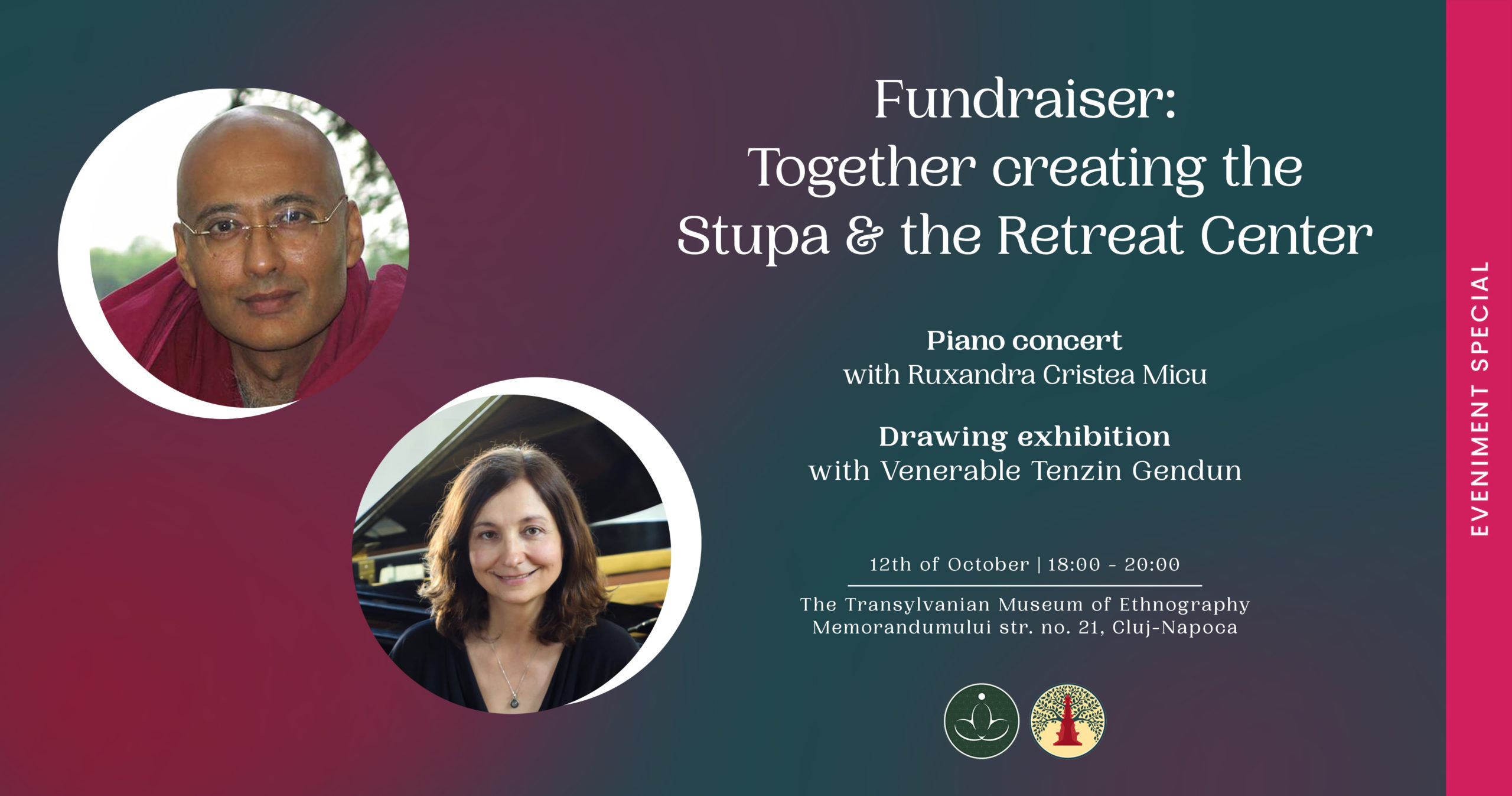 FUNDRAISER: Together crating the Stupa and the Retreat Center