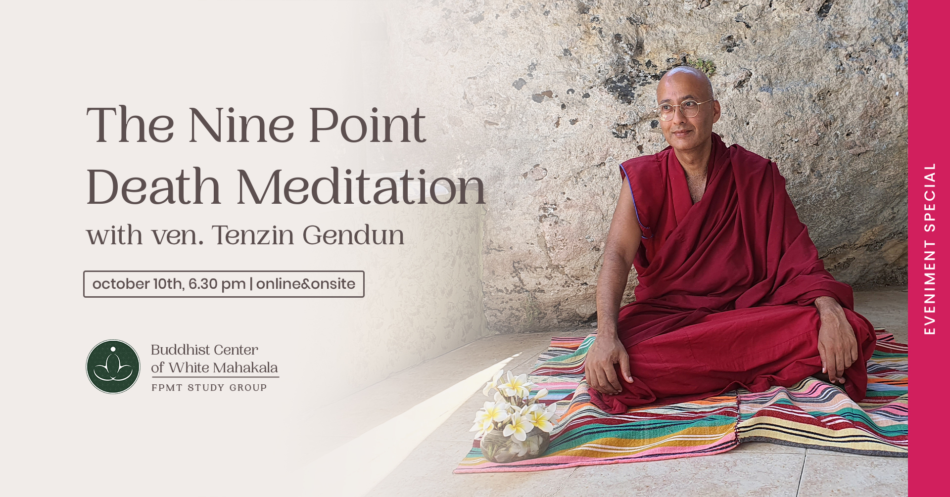 Nine Point Death Meditation with ven. Tenzin Gendun