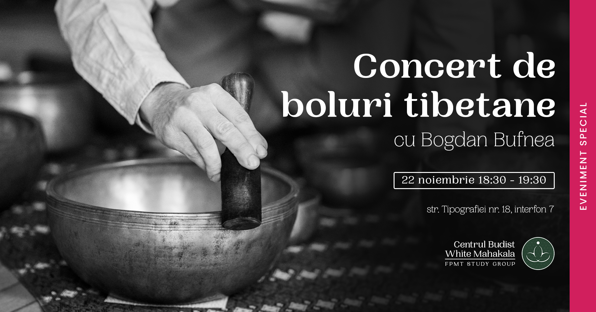 Concert de boluri tibetane, cu Bogdan Bufnea