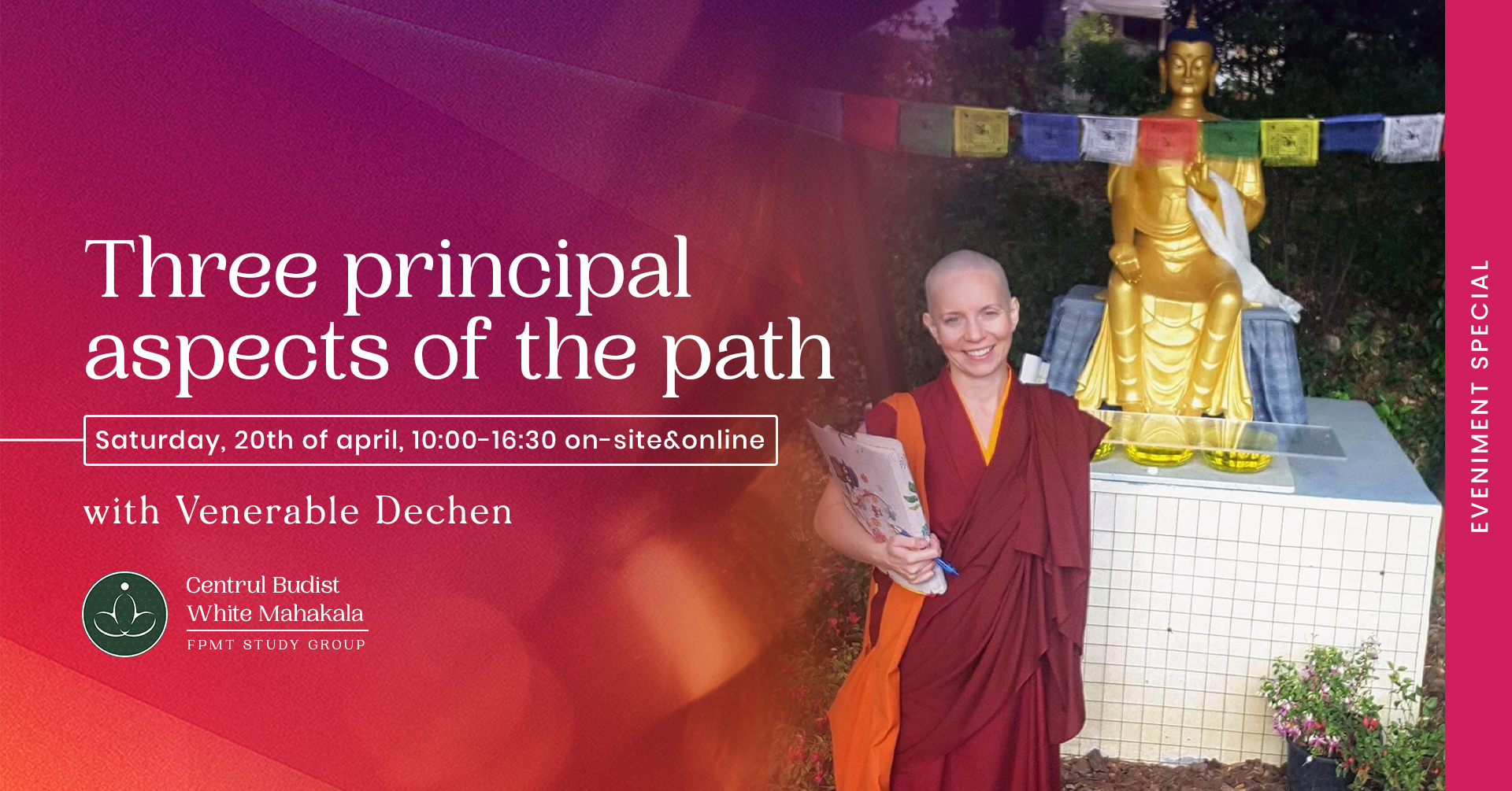 The Three Principal Aspects of the Path with ven. Dechen