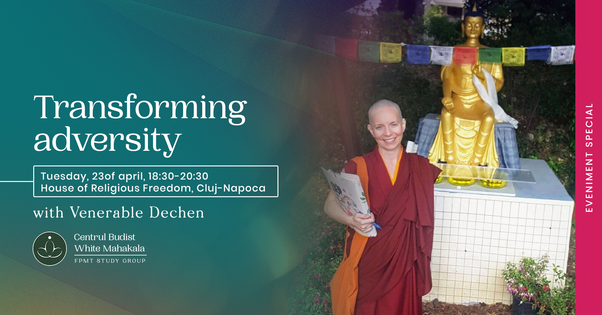 Transforming problems into happiness with ven. Dechen