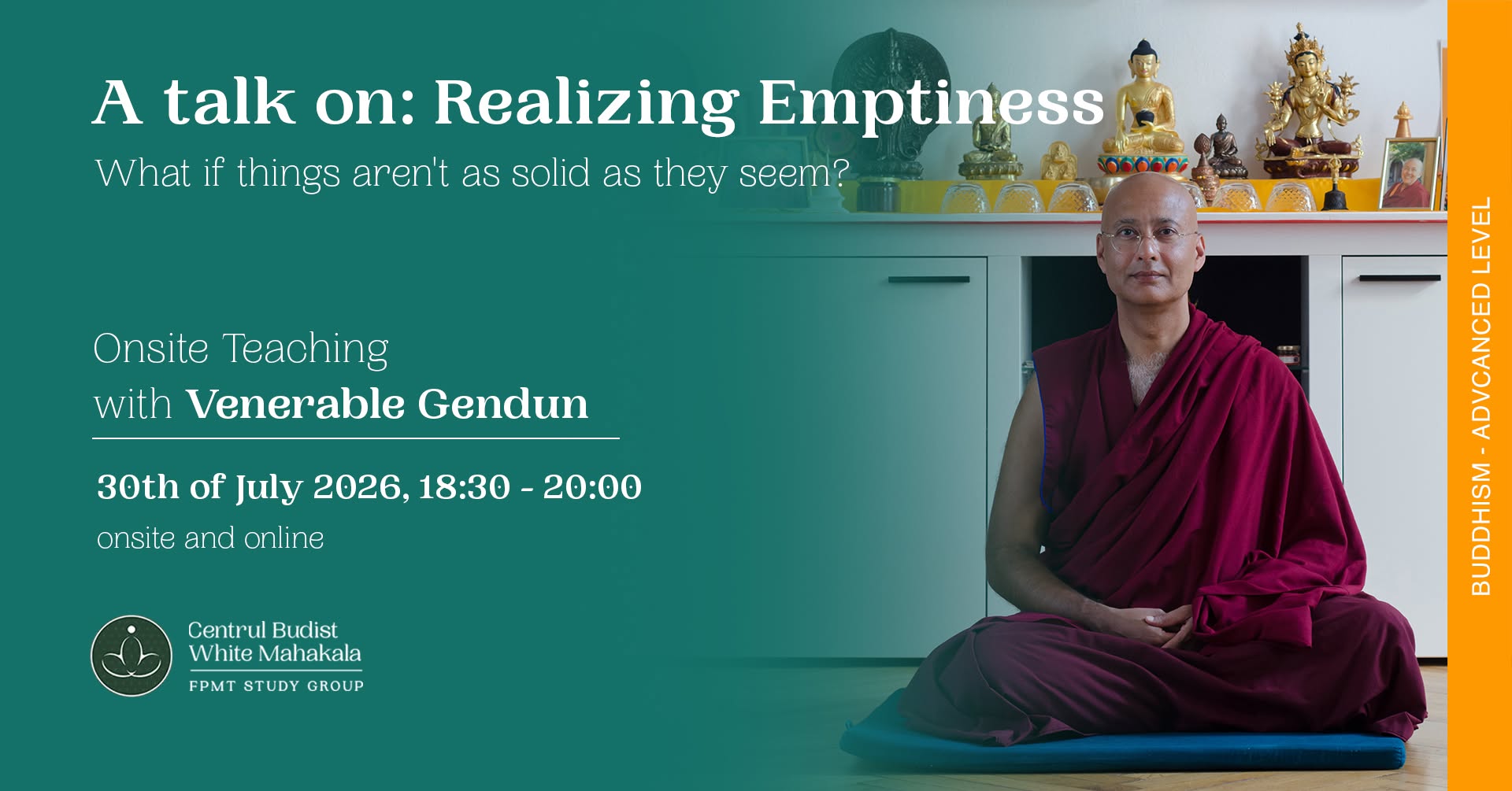 A Talk on Realizing Emptiness